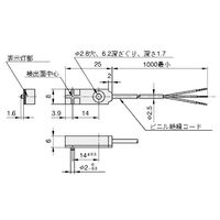 アズビル 角形近接スイッチ(小型) APMーD3E1 1個（直送品）