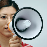 日本緑十字社 緑十字 防災用品 10Wハンドメガホン 380342 1台