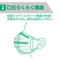 大王製紙 エリエール ハイパーブロックマスク ウイルス飛沫ブロック ジュニアサイズ 1箱（20枚入） 日本製