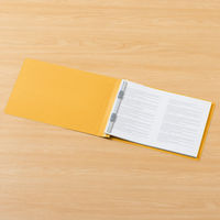 コクヨ アスクル 共同企画 フラットファイル背補強タイプ A4ヨコ イエロー 30冊 オリジナル