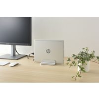 オーム電機 縦置きノートPCスタンド S04SーS 01-3624 1個（直送品）