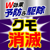 蜘蛛 駆除剤 スプレー 蜘蛛の巣 防止 クモの巣消滅ジェット 450ml 1パック（4本入） 蜘蛛よけスプレー 忌避 退治 対策 アース製薬