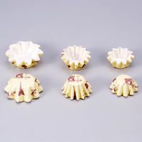 タイガークラウン タイガー #3474 耐熱紙 プチフール花型 大 1個（直送品）