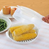 山研 レンジで蒸し器野菜工房 2085809 1個 山研工業（直送品）