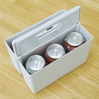 日東 かるコン レギュラー 収納ボックス ホワイト KCR-WH 1個