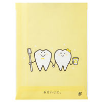 【アスクル限定】なかよし薬袋　トゥース君　小（87×117mm）　YS4　1セット（500枚：100枚入×5袋）　イムラ封筒  オリジナル