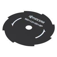 エスコ 160mmx 8T 草刈機用替刃 EA898B-131A 1セット(10枚)（直送品）