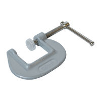 ビッグマン シルバーC型クランプ 25mm BM-4034 1個