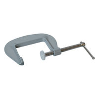 ビッグマン シルバーC型クランプ 75mm BM-4036 1個（直送品）
