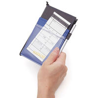 HATACHI（ハタチ） グランドゴルフ スコアーカードケースα ネイビー BH6156 2個（直送品）