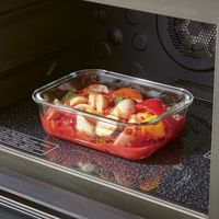 Tupperware タッパーウェア プレミアグラス コンテナー 1.5L ブルー B0167 1個（直送品）