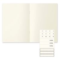 デザインフィル MDノート ライト [A5] 無罫A 3冊組 15303006 1セット(1パック×2)