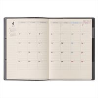 【2023年4月版】NOLTY エクリ A5 週間方眼メモ ブラック 2023-9669 1冊 日本能率協会マネジメントセンター（直送品）