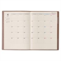 【2023年4月版】NOLTY エクリ A5 週間方眼メモ グレージュ 2023-9670 1冊 日本能率協会マネジメントセンター（直送品）