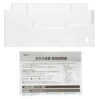 ジェックス GEX マリーナスリムL水槽 ホワイト 40cm水槽 MRSー400WHーN 269439 1個（直送品）