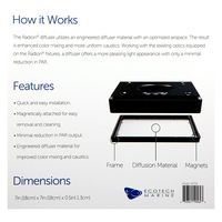 EcoTech Marine エコテックマリン Radion G5/G6 XR15用 ディフューザー 273952 1個（直送品）