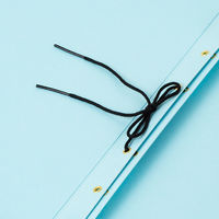 クラウングループ エイナーファイルA4判S型(W)4穴 青 CR-AN1110-BL 1冊