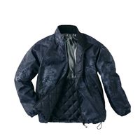 クロダルマ 軽防寒ジャケット 迷彩ブラック×脇配色ブラック 3L 54371-490-3L 1枚（直送品）