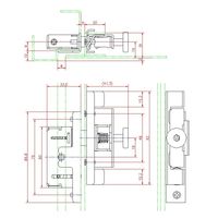 ジョー・プリンス竹下 Lー587 クリアランスロック 1065872200 1個（直送品）