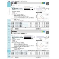 ジョー・プリンス竹下 Lー622ー1ーWH ショックアブソーバー(偏角度キャップ) 白 1.0J 1066220601 1セット(100個)（直送品）