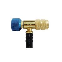 エスコ 90cm/R32・R410A バルブ付チャージングホースセット EA101TB-10 1セット（直送品）