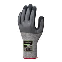 エスコ [LL] 手袋(耐切創/DURACoil/ニトリルコート) EA354GJ-154 1セット(5双)（直送品）