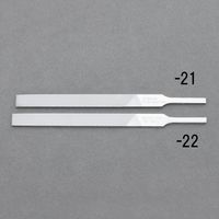 エスコ 6x160mm やすり(クロムコーティング/幅広/平/中目 EA521TF-22 1セット(5個:1個×5本)（直送品）