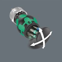 エスコ [+ Hex Torx] スタビードライバー(ラチェット/自転車用 EA550BP-56 1セット(1St)（直送品）