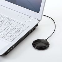 サンワサプライ フラット型PCマイク MM-MC23N 1個