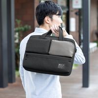 サンワサプライ カジュアルPCバッグ(13.3インチワイド対応・ブラック) BAG-CA11BK 1個
