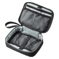 サンワサプライ トラベル小物ポーチ(W190×D135×H50mm) IN-AD8BK 1個（直送品）