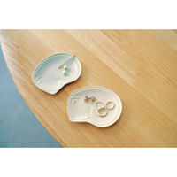 アイトー #0111100 ねこ 豆皿 ピンク 1枚（直送品）