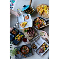 アイトー #0266034 抗菌ランチプレート クリーム 1枚（直送品）