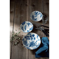 アイトー #0288143 ボタニカル パスタ皿 ベルフラワー 1枚（直送品）