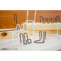 若井産業 若井 DW 1×4フック シングル ホワイト DWH01W 1個