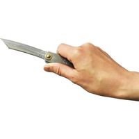 玉鳥産業 肥後守ナイフ VG10 ステンレス鞘 大100mm UK079 1本