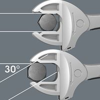 エスコ 19ー24mm/3/4”ー15/16” クイックスパナ(ラチェットアクション) EA614WD-4B 1本(1個)（直送品）