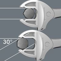 エスコ 4本組 クイックスパナ(ラチェット式) EA614WD-14 1セット(1St)（直送品）
