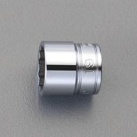 エスコ 3/8”DR/ 7ー22mm[10個組]ソケットセット EA618PL-1 1セット(1St)（直送品）