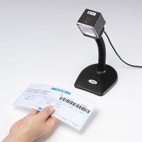 エスコ 2次元バーコードリーダー(卓上式) EA764DA-9 1個（直送品）