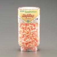 エスコ 耳栓(500組/オートディスペンサー用) EA800VH-51 1セット(500組)（直送品）