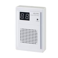 エスコ ワイヤレスチャイム(ポータブル型)受信器 EA864BB-92 1個（直送品）