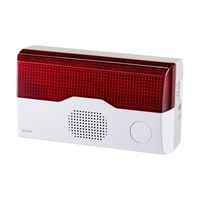 エスコ ワイヤレスチャイム(フラッシュランプ)受信器 EA864BB-96 1個（直送品）