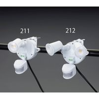 エスコ AC100V/ 20W LEDセンサーライト(5m) EA864CA-212 1台（直送品）