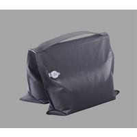 エスコ 8.0kg ウォーターウェイト(2ポケット) EA915-130 1セット(2個)（直送品）