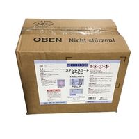 エスコ 400ml ステンレスコート・スプレー(艶無し/12本) EA920SW-4B 1箱（直送品）