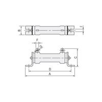 エスコ 20W/30Ω 制動用外部抵抗(SBUーI用) EA968DM-2 1セット(20個)（直送品）