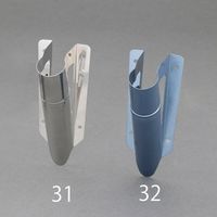 エスコ 140x80mm 旗立金物(ステンレス) EA951BN-32 1セット(5個)（直送品）