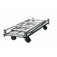 エスコ 1920x 660x1785mm 折畳式簡易棚(キャスター付) EA976AM-41 1セット(1St)（直送品）