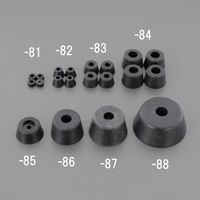 エスコ φ63x7.0mm 底脚ゴム(1個) EA979DA-88 1セット(10pk:1pk×10パック)（直送品）